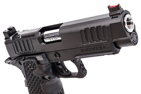 EMG Staccato Licensed P 2011 CNC AI Slide Hi-Capa GBBP Gas Blowback Pistol Airsoft ( Model: VIP Grip / CNC / Green Gas )