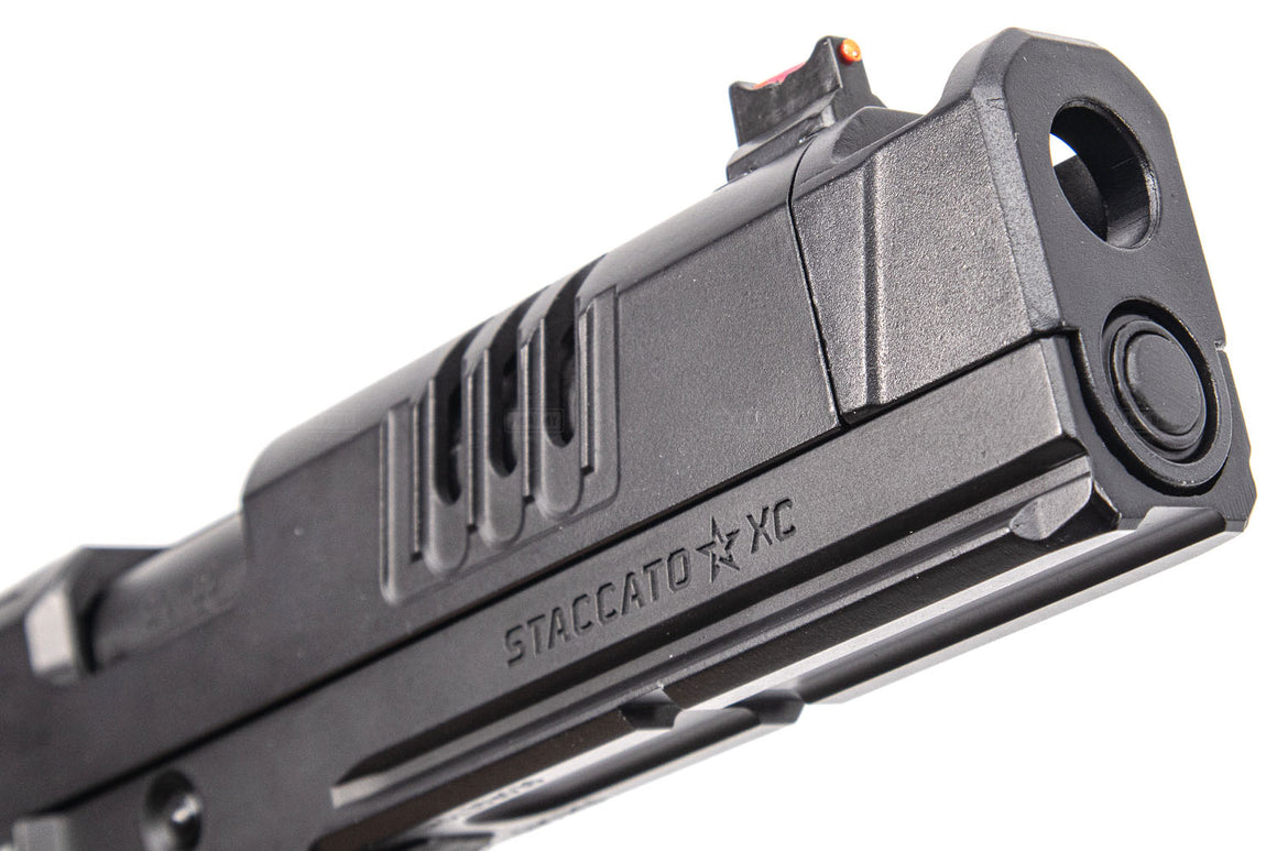 EMG Staccato Licensed XC 2011 Hi-Capa GBBP Gas Blowback Pistol Airsoft ( Model: VIP Grip / Standard / Green Gas )