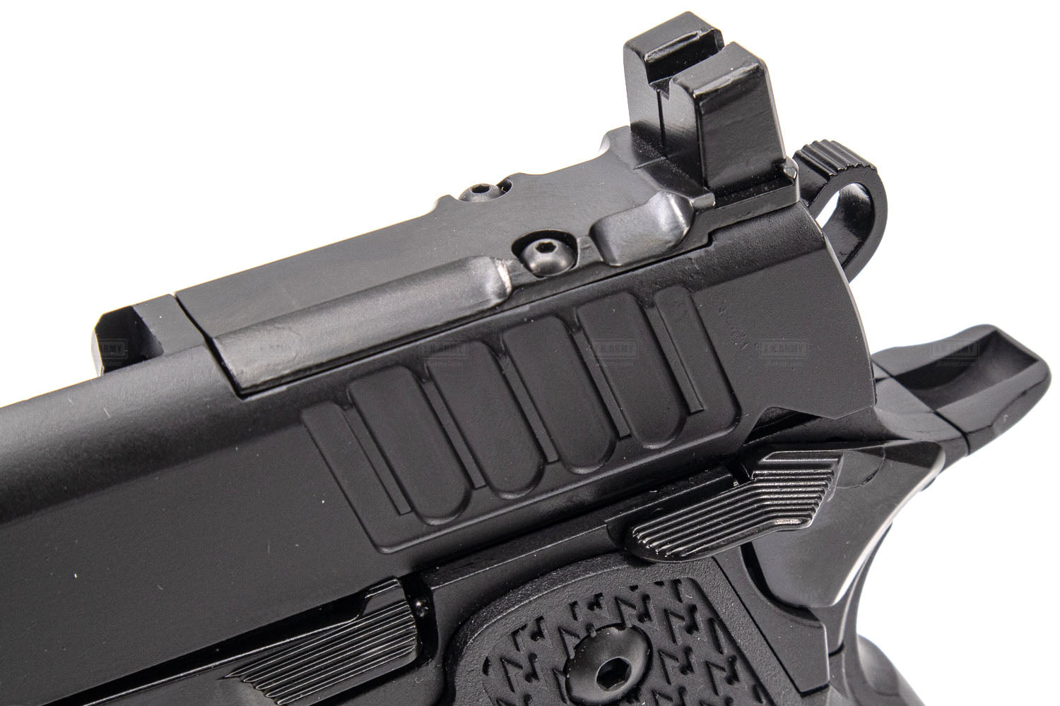 EMG Staccato Licensed XC 2011 Hi-Capa GBBP Gas Blowback Pistol Airsoft ( Model: VIP Grip / Standard / Green Gas )