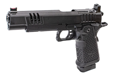EMG Staccato Licensed XL 2011 CNC AI Slide Hi-Capa GBBP Gas Blowback Pistol Airsoft ( Model: VIP Grip / CNC / Green Gas )