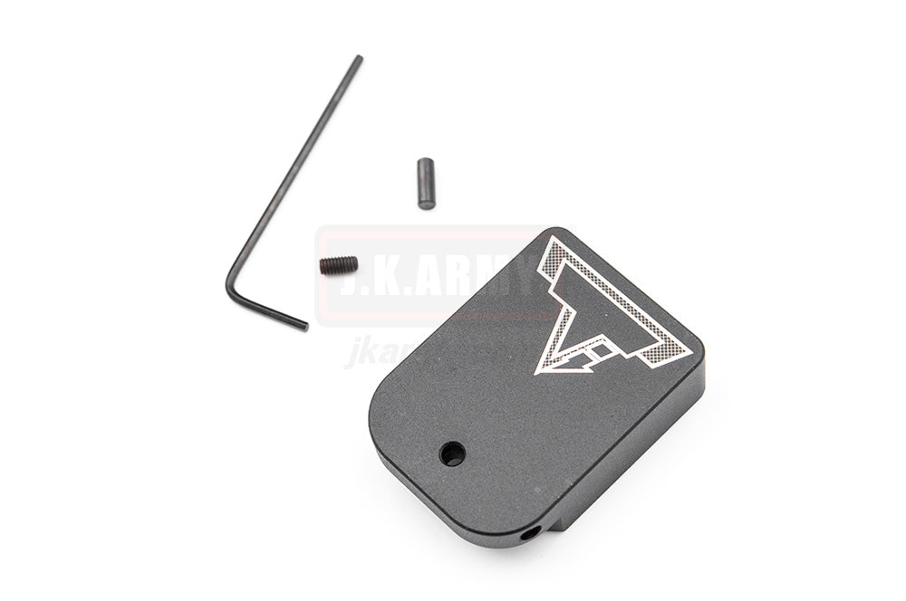 EMG / TTI Combat Master Magazine Base Plate for AW / WE / EMG TTI Hi-Capa Magazine ( No Charging Port / Co2 Ver. ) ( AW )-Gold