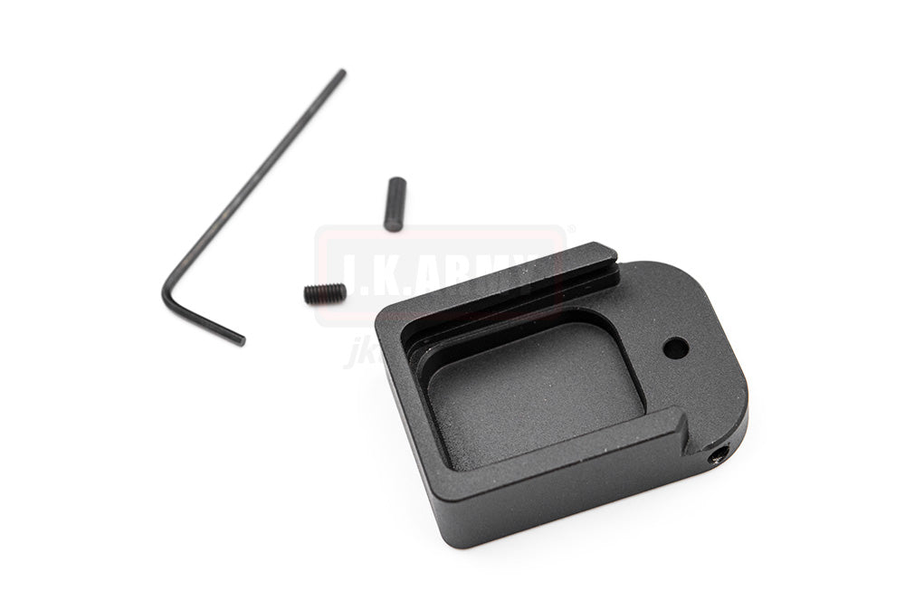 EMG / TTI Combat Master Magazine Base Plate for AW / WE / EMG TTI Hi-Capa Magazine ( No Charging Port / Co2 Ver. ) ( AW )-Gold