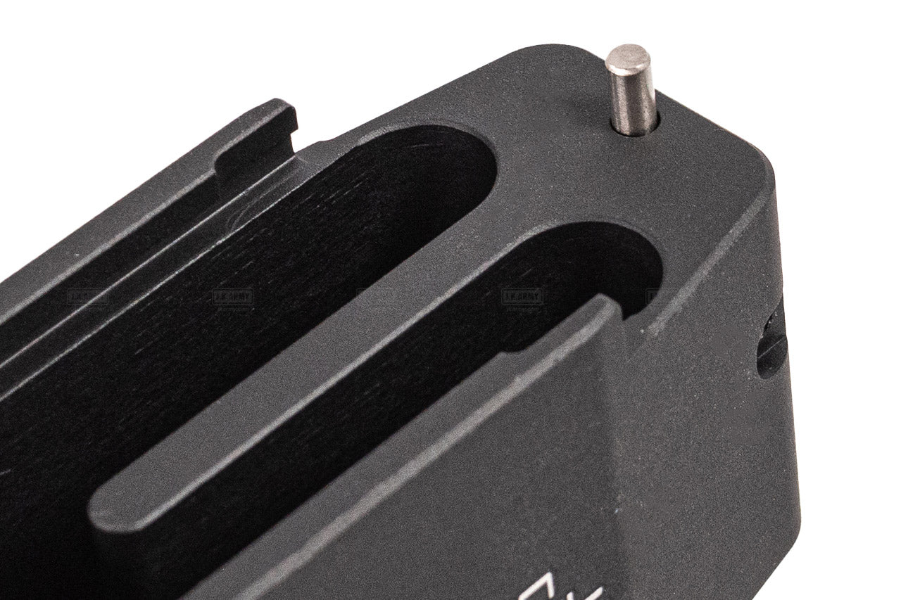 EMG TTI CNC Aluminum Mag Extension for GHK AK GMAG Magazine Grery