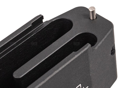 EMG TTI CNC Aluminum Mag Extension for GHK AK GMAG Magazine Grery