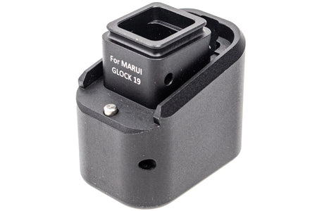 EMG TTI G19 Magazine Extensions Pad For ( UMAREX / VFC / Glock 19 ) / ( TM G Model 19 ) ( Functional ) ( Licensed by Taran Tactical Innovations )-Tokyo Marui ( TM )-Black