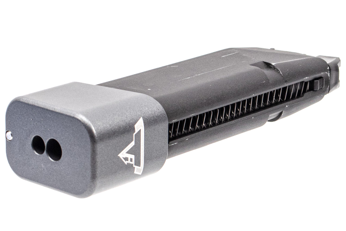EMG TTI G19 Magazine Extensions Pad For ( UMAREX / VFC / Glock 19 ) / ( TM G Model 19 ) ( Functional ) ( Licensed by Taran Tactical Innovations )-Tokyo Marui ( TM )-Black