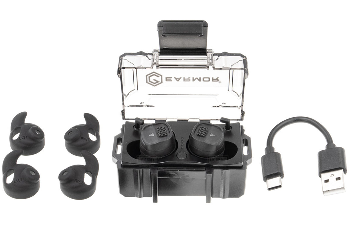 Earmor M20T Electronic Noise Reduction Earplug Black