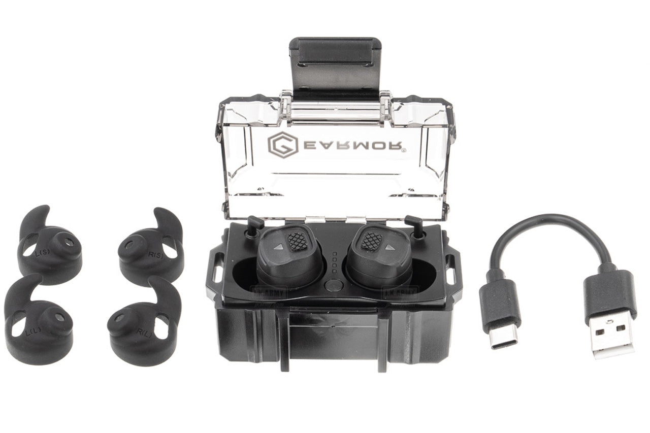 Earmor M20T Electronic Noise Reduction Earplug Black