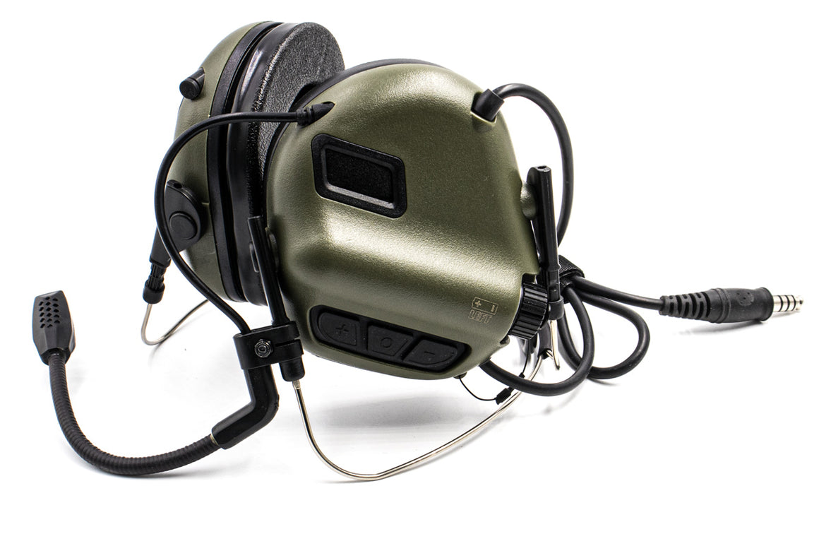 Earmor MilPro M32N Mark3 Tactical Headset ( Mil Spec Communication Hearing Protector ) ( OPSMEN )-Coyote Brown