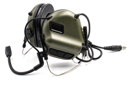 Earmor MilPro M32N Mark3 Tactical Headset ( Mil Spec Communication Hearing Protector ) ( OPSMEN )-Coyote Brown