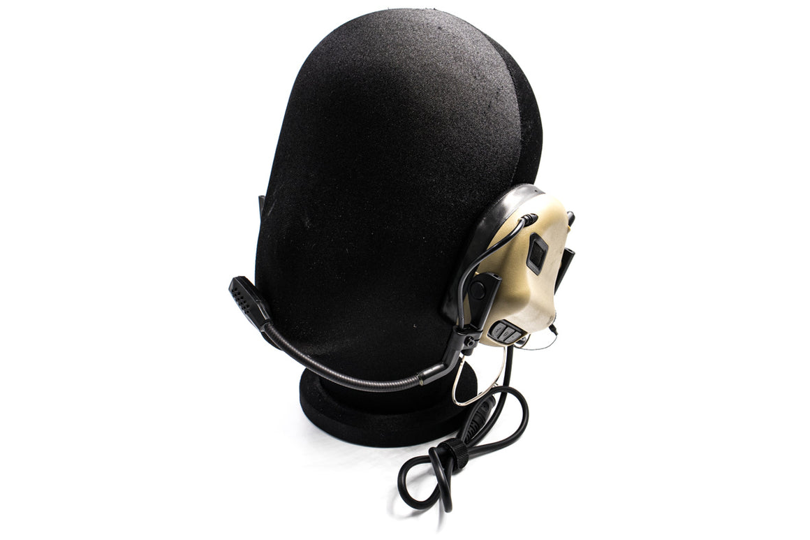 Earmor MilPro M32N Mark3 Tactical Headset ( Mil Spec Communication Hearing Protector ) ( OPSMEN )-Coyote Brown