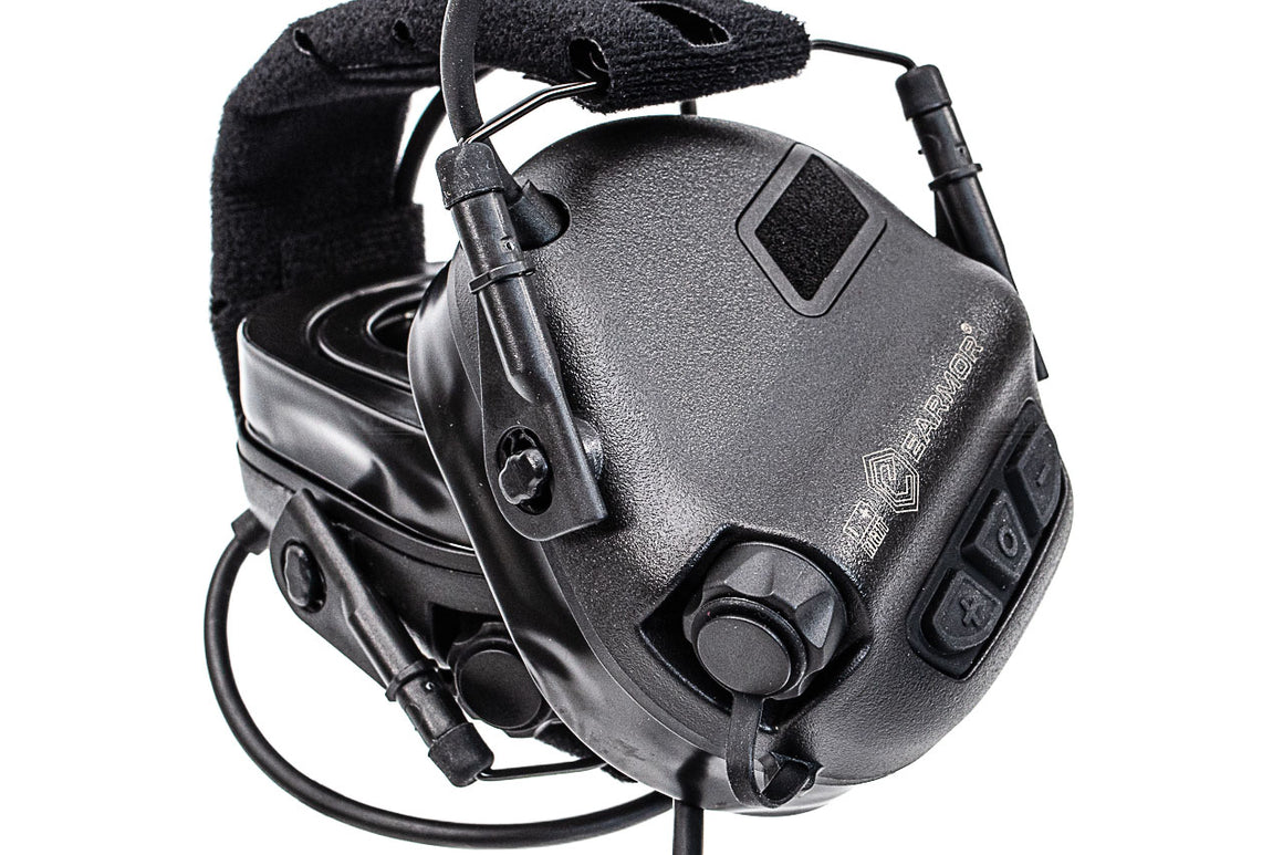 Earmor Tactical Hearing Protection M32 Plus Digital Noise Canceling Headset -Tan