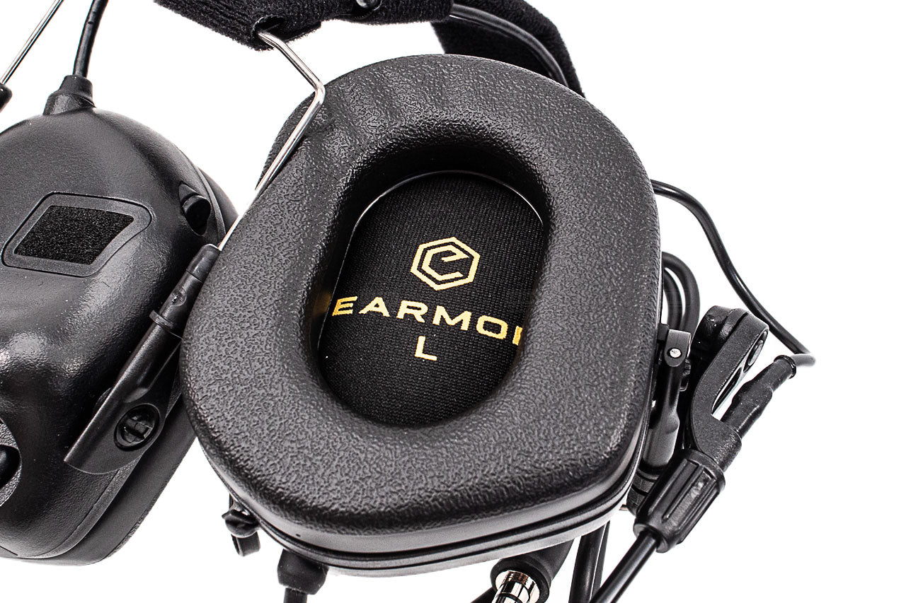 Earmor Tactical Electronic Hearing Protection M32X Plus Digital Noise Canceling Headset-FDE
