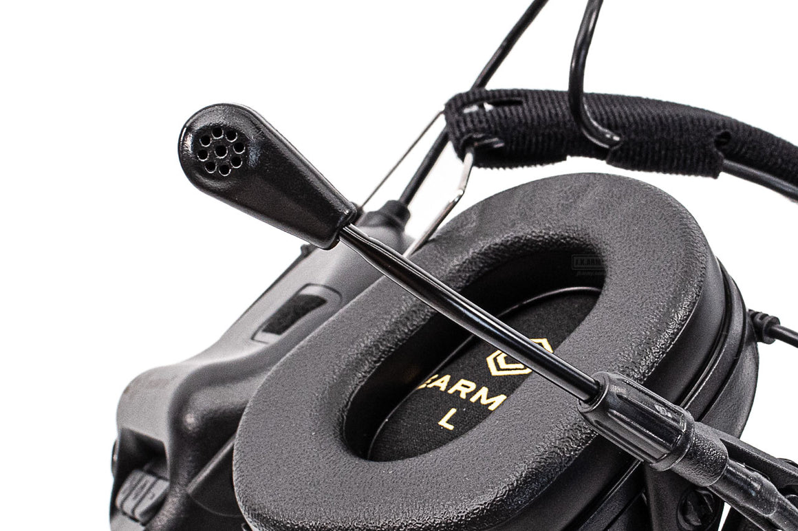 Earmor Tactical Electronic Hearing Protection M32X Plus Digital Noise Canceling Headset-FDE