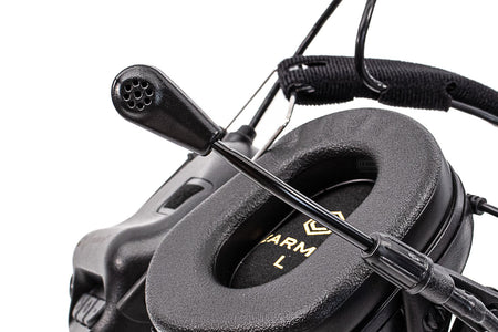 Earmor Tactical Electronic Hearing Protection M32X Plus Digital Noise Canceling Headset-FDE