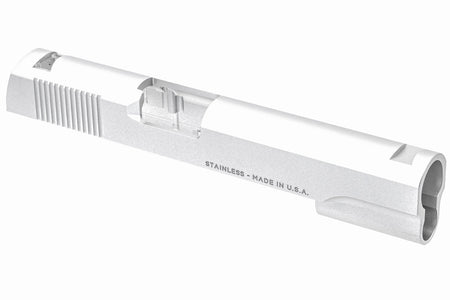 Enigma Hard Baller Style Slide for Tokyo Marui MEU GBB Pistol Airsoft Series ( Silver )