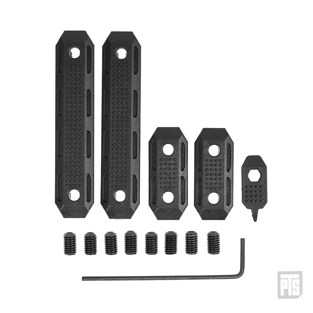 PTS EP M-LOK Rail Cover Set ( Black )