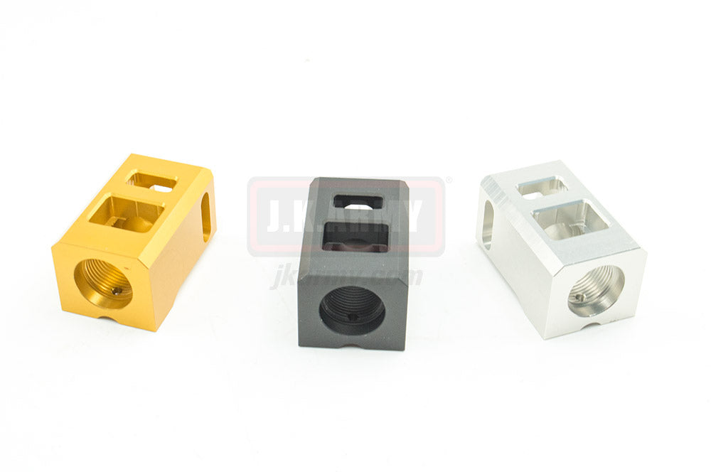 ESD Aluminum Compensator For 14mm CCW ( /w 11mm CCW Adapter ) ( BK )