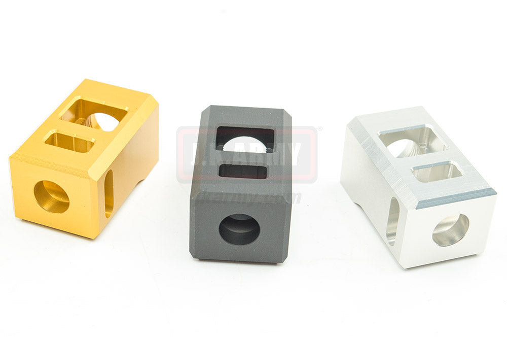 ESD Aluminum Compensator For 14mm CCW ( /w 11mm CCW Adapter ) ( BK )