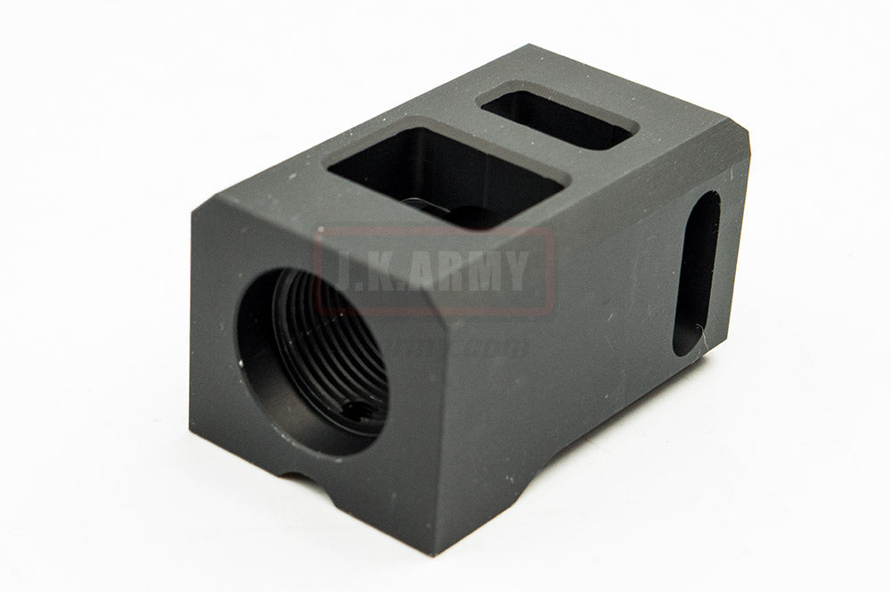 ESD Aluminum Compensator For 14mm CCW ( /w 11mm CCW Adapter ) ( BK )