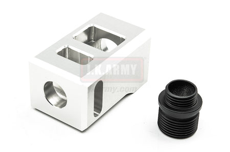 ESD Aluminum Compensator For 14mm CCW ( /w 11mm CCW Adapter ) ( BK )
