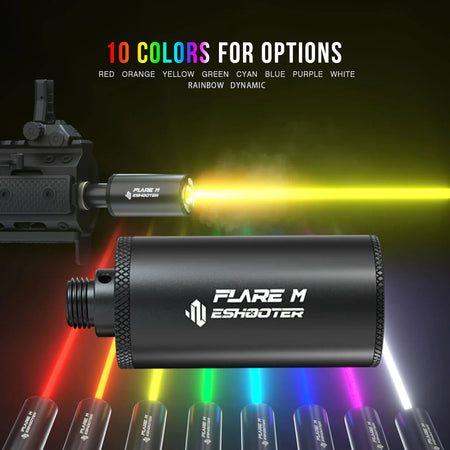 Eshooter Flare M Tracer Unit ( Rainbow color, RGB color )