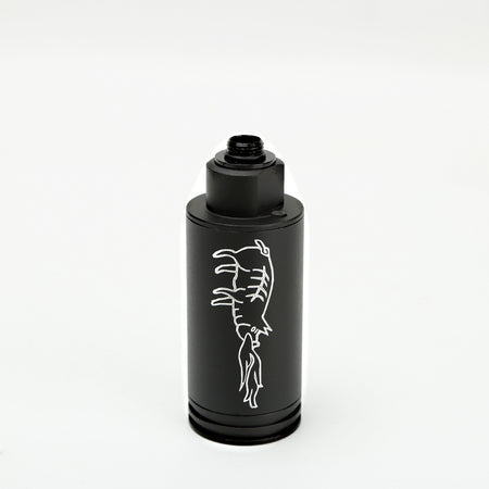 Spitfire Tracer Unit with Flame Effect 14mm CCW ( Black ) ( Fire Breathing Pig Style )-No Marking Style