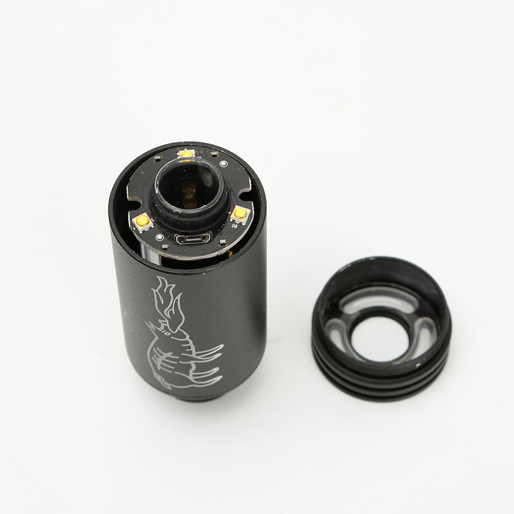 Spitfire Tracer Unit with Flame Effect 14mm CCW ( Black ) ( Fire Breathing Pig Style )-No Marking Style