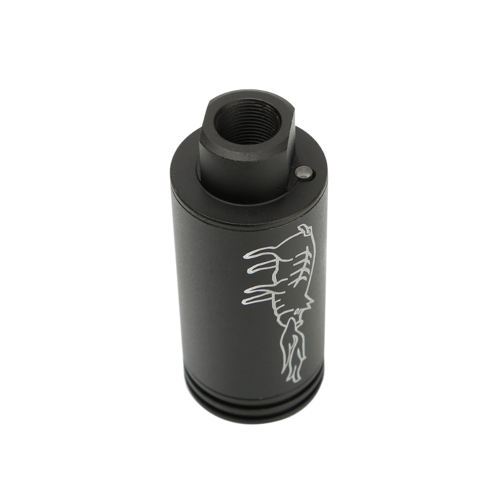 Spitfire Tracer Unit with Flame Effect 14mm CCW ( Black ) ( Fire Breathing Pig Style )-No Marking Style