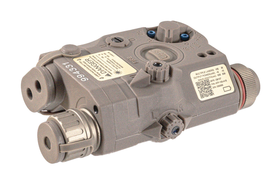 PEQ-15 3.5mm Plug Airsoft Laser Drive ( FDE )