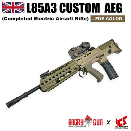 Angry Gun X ICS L85A3 AEG Airsoft Electric Rifle ( Black )