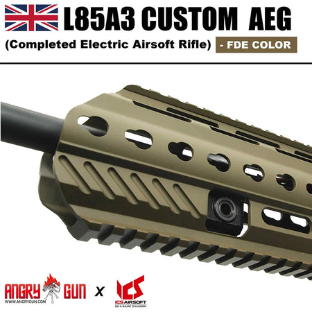 Angry Gun X ICS L85A3 AEG Airsoft Electric Rifle ( Black )