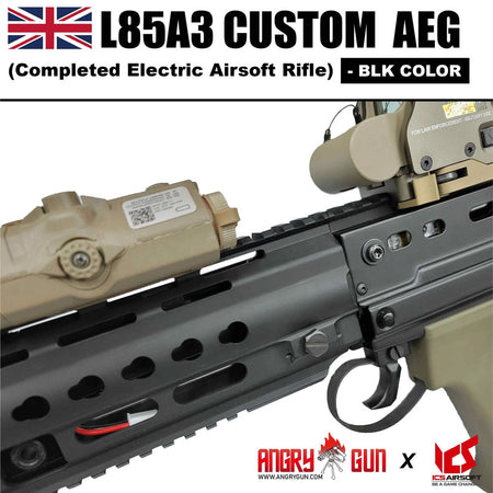 Angry Gun X ICS L85A3 AEG Airsoft Electric Rifle ( Black )