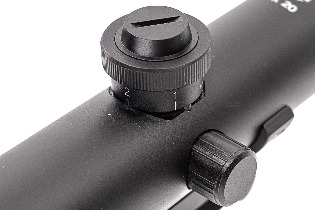 FCW C Style 4x20mm Sight Carry Handle Rifle Scope Replica