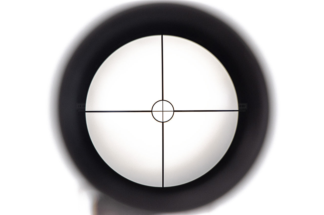 FCW C Style 4x20mm Sight Carry Handle Rifle Scope Replica