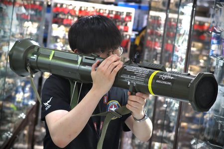 AT-4 Rocket Launcher 40mm 6mm BB Airsoft Grenade Launcher ( Fiberglass )