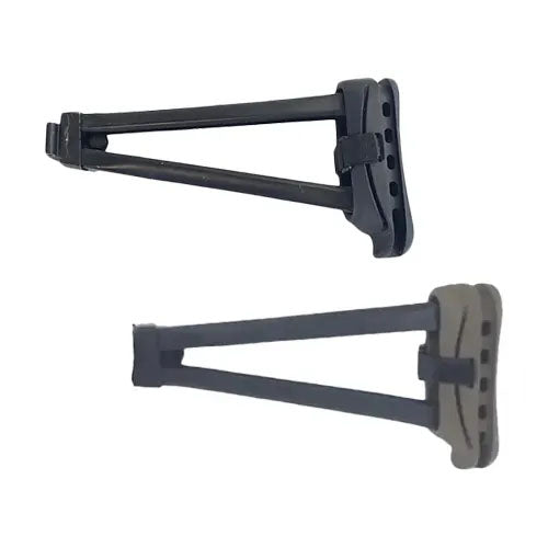 FCW AK Triangle Stock With Rear Cushioned Butt Pad For VFC AV74 GBBR -FDE