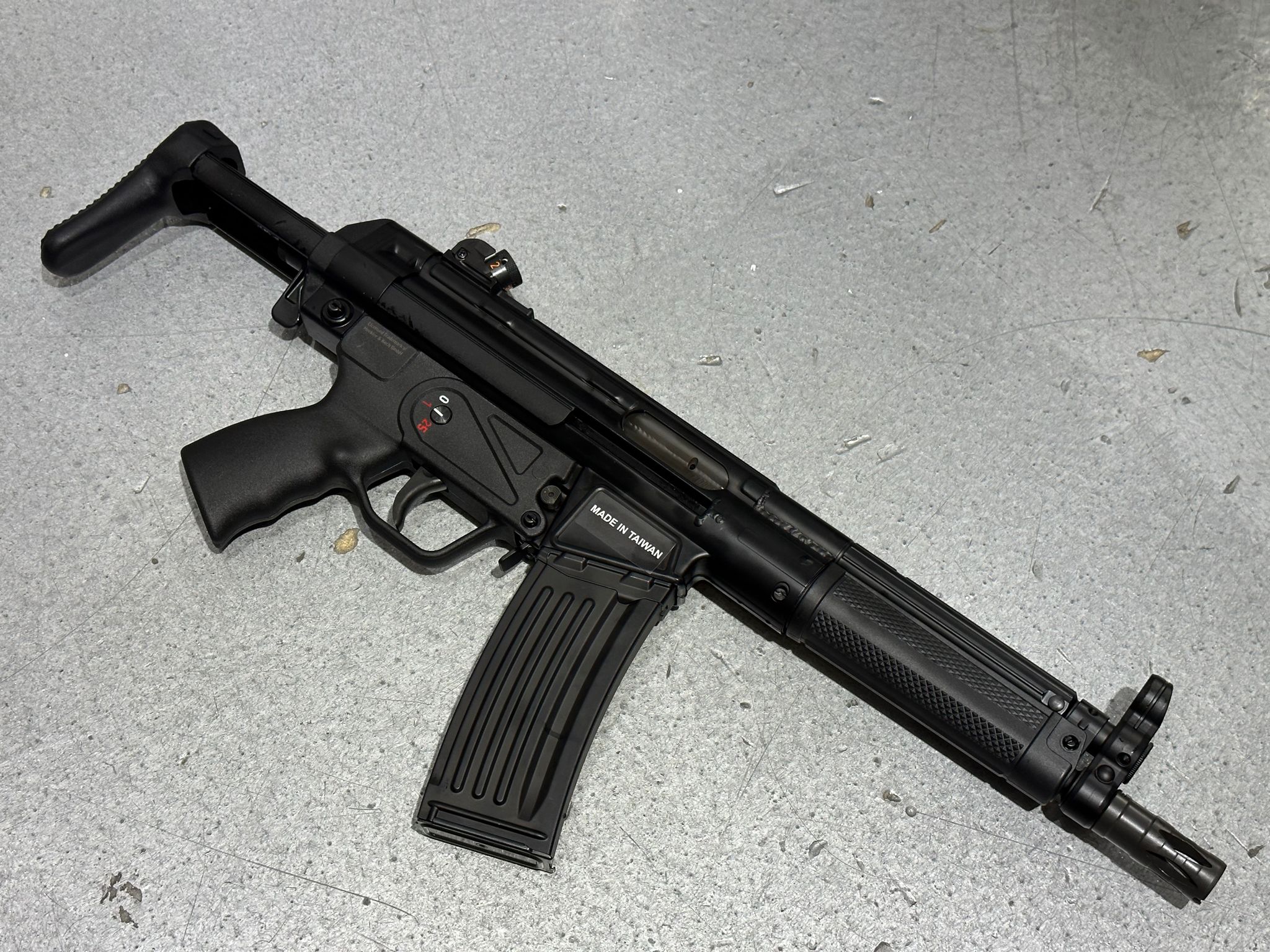 FCW MP5 / HK53 Old School Handguard for Umarex / VFC MP5 HK53 GBB