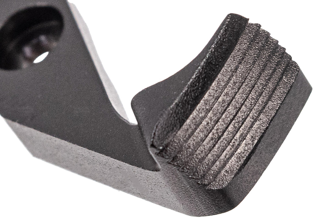 FCW CNC Aluminum Extended Cylinder Release For ARES S&W 686 CO2 Revolver Series-Silver