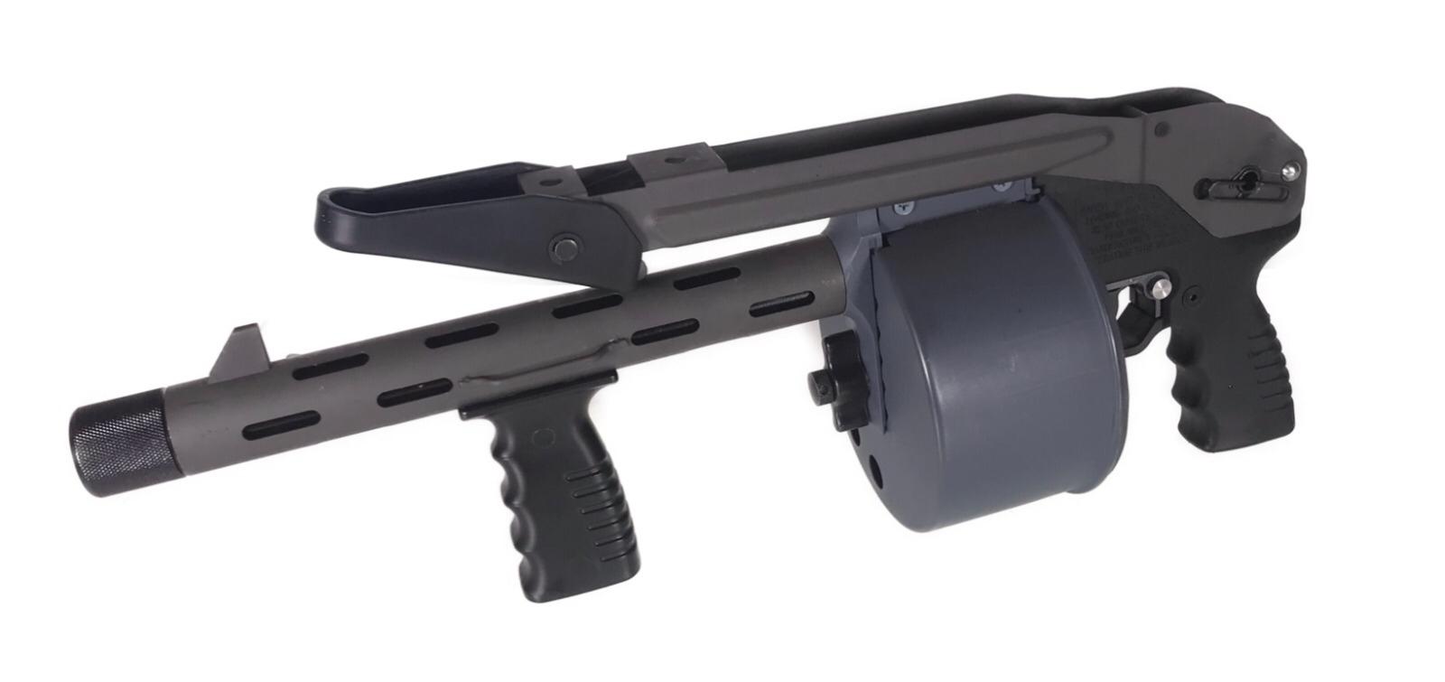 FCW Striker 12 Toy Gas Shotgun 6mm Airsoft ( Black Naked Ver. )