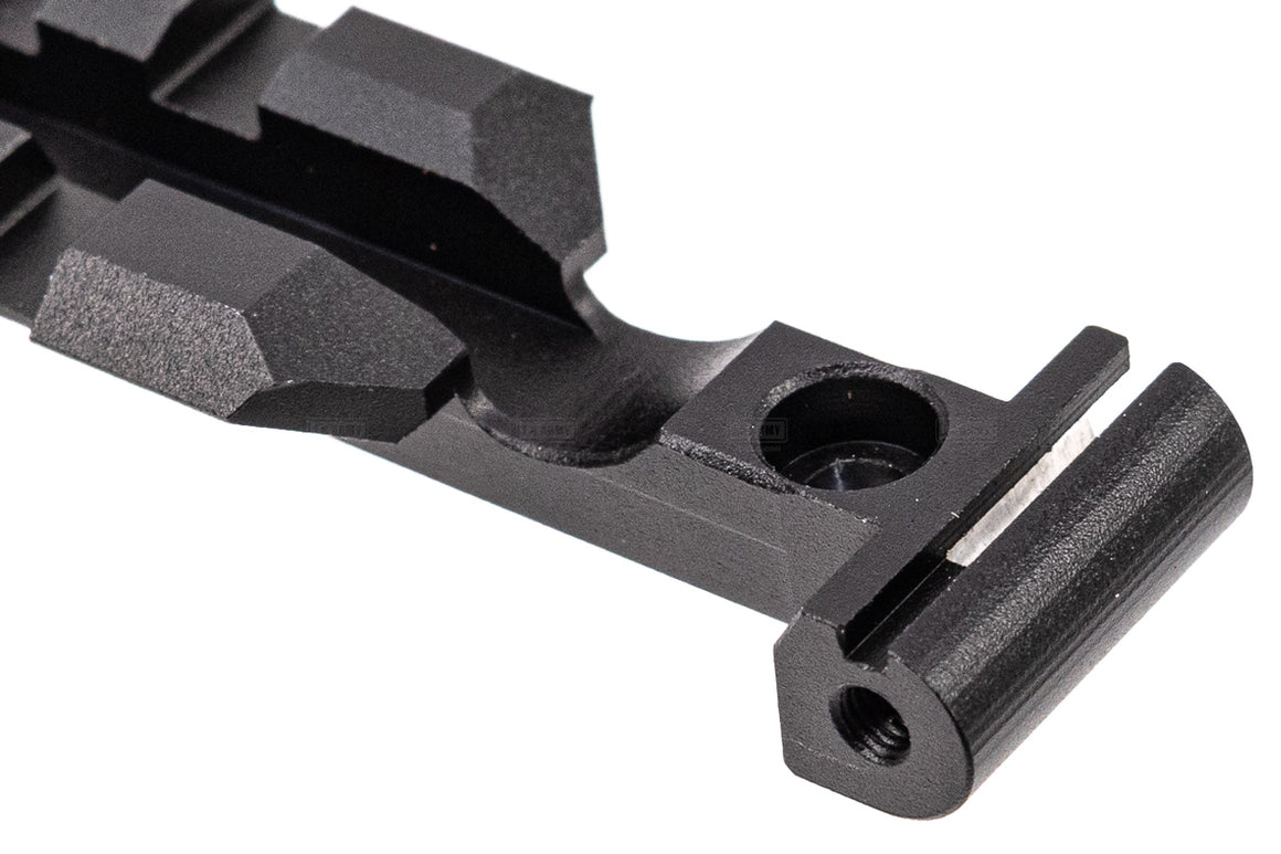 FCW CNC Aluminum Top Rail For ARES S&W 686 CO2 Revolver Series-Silver