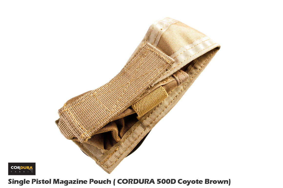 FFI CP Style Single Pistol Magazine Pouch ( CORDURA 500D CB )