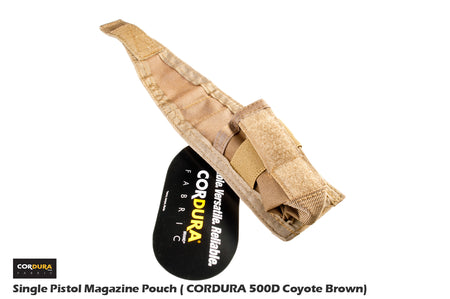 FFI CP Style Single Pistol Magazine Pouch ( CORDURA 500D CB )