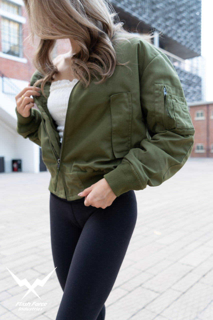 FFI - CVC Tanker Jacket ( Cold Weather Ver. US ARMY Military Vintage ) ( Olive Drab Green )-XL-Deluxe A ( with Patches )