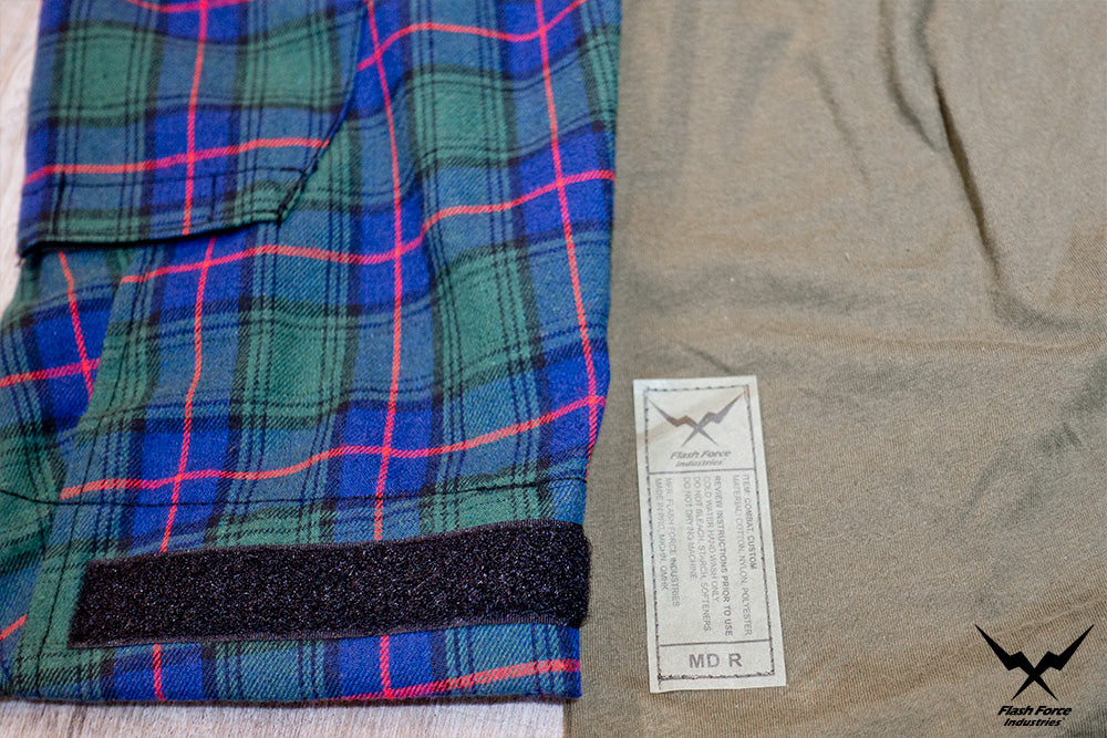 FFI GEN3 TAC Lumberjacks Shirt ( Flannel ) ( Green )-XL