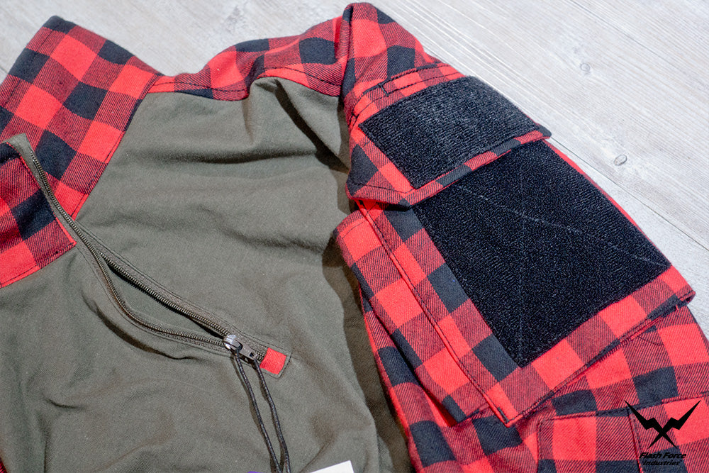 FFI GEN3 TAC Lumberjacks Shirt ( Flannel ) ( Red )-XL