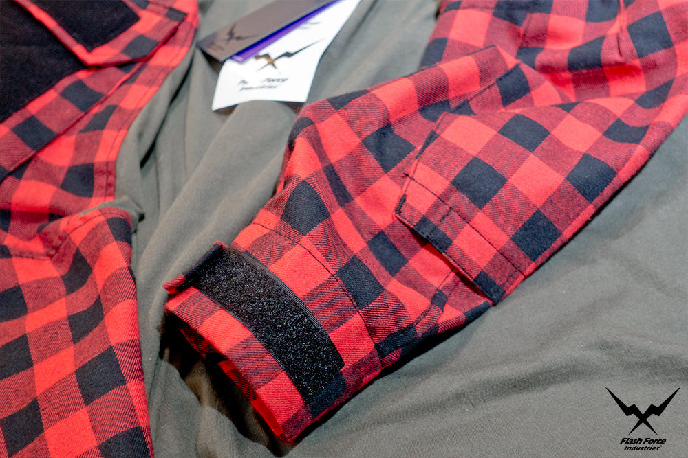 FFI GEN3 TAC Lumberjacks Shirt ( Flannel ) ( Red )-XL