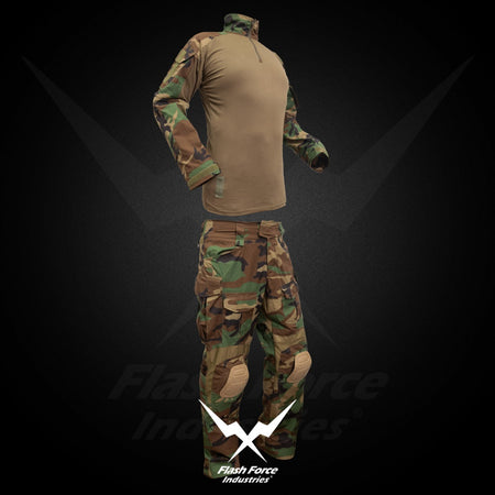 FFI M81 Woodland Gen3 Combat Set ( NYCO RIPSTOP ) ( Ver. 2022 ) ( M81 G3 )-XXL