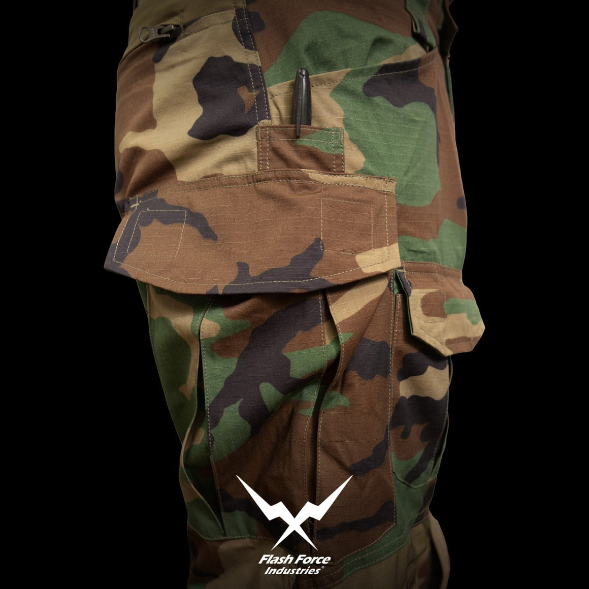 FFI M81 Woodland Gen3 Combat Set ( NYCO RIPSTOP ) ( Ver. 2022 ) ( M81 G3 )-XXL