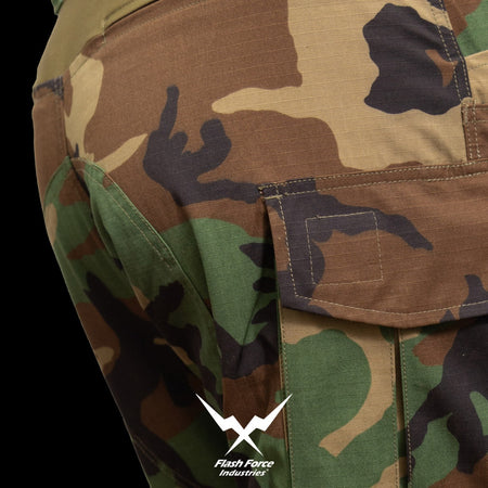 FFI M81 Woodland Gen3 Combat Set ( NYCO RIPSTOP ) ( Ver. 2022 ) ( M81 G3 )-XXL